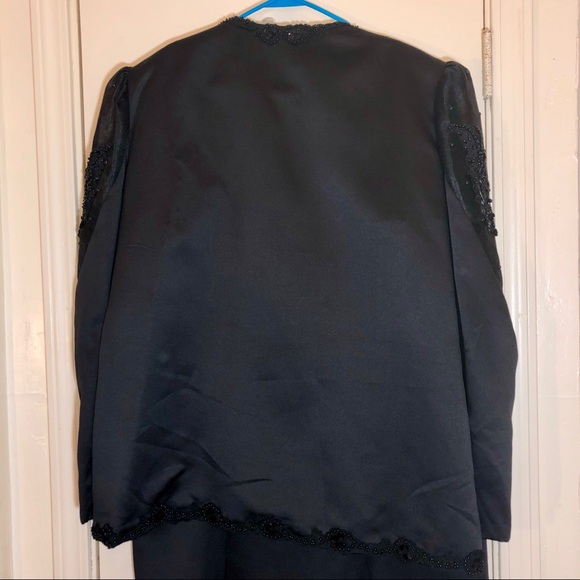 Nomi Rubinstein Women's Black 2 Piece Skirt Set - Picture 5 of 6